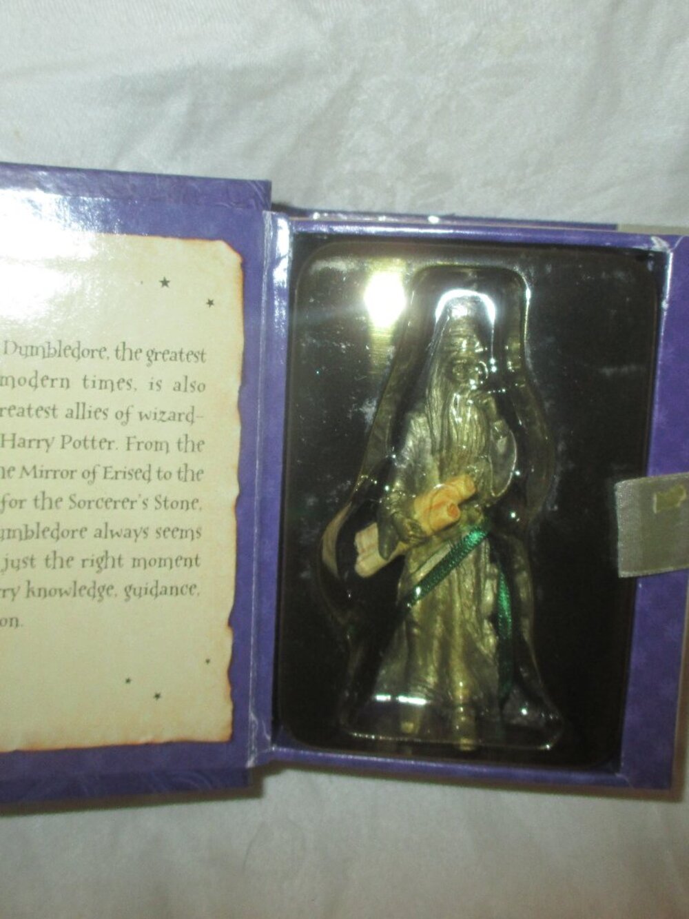 2000 - Hallmark Ornament - Harry Potter Collection- Pewter -Professor Dumbledore